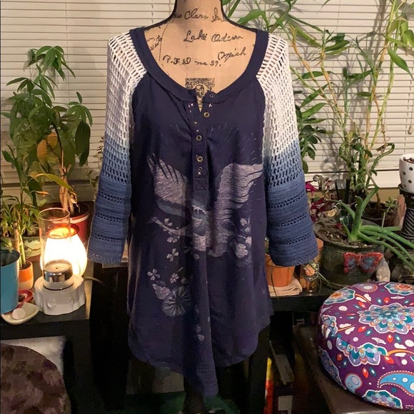 Free People Tops - NWOT. FreePeople Tunic. Size L.